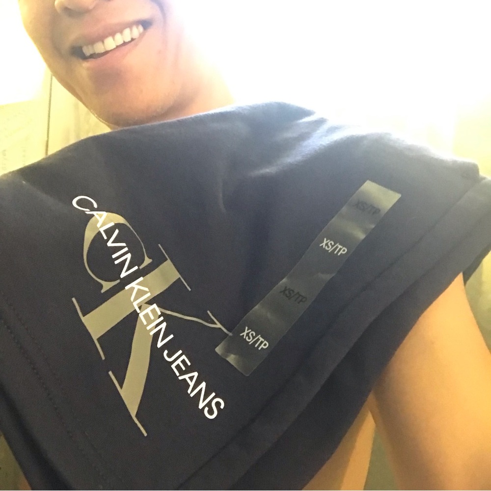 CK Calvin Klein NEW NWT Shorts XS S Blue Great For Gym Lounge and Going Commando